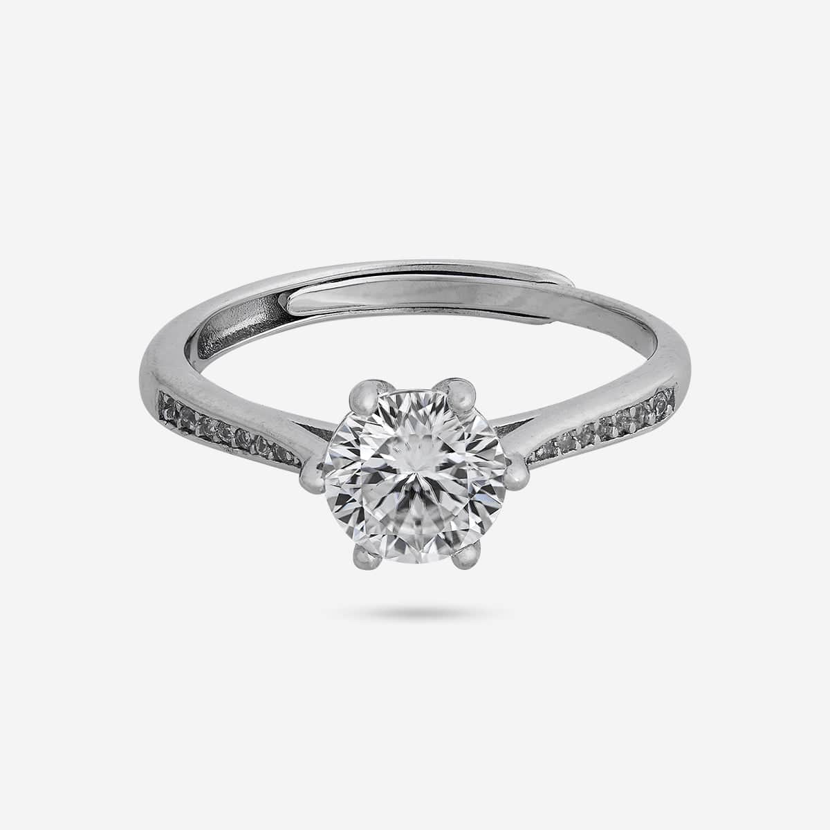92.5 Silver Finger Ring 188548 - Image 8