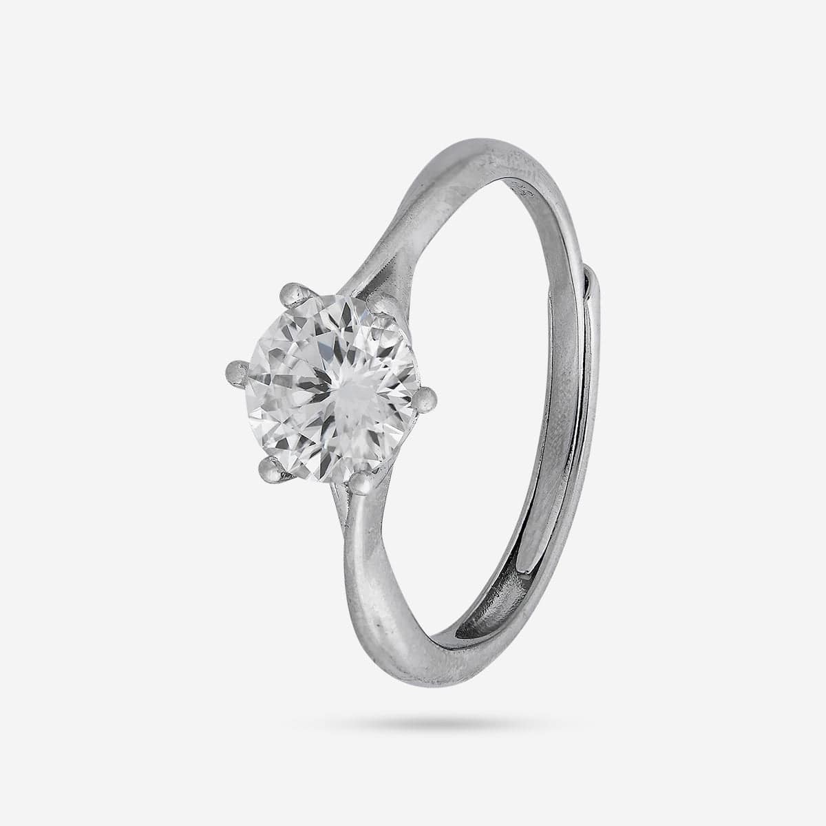 92.5 Silver Finger Ring 188549 - Image 5