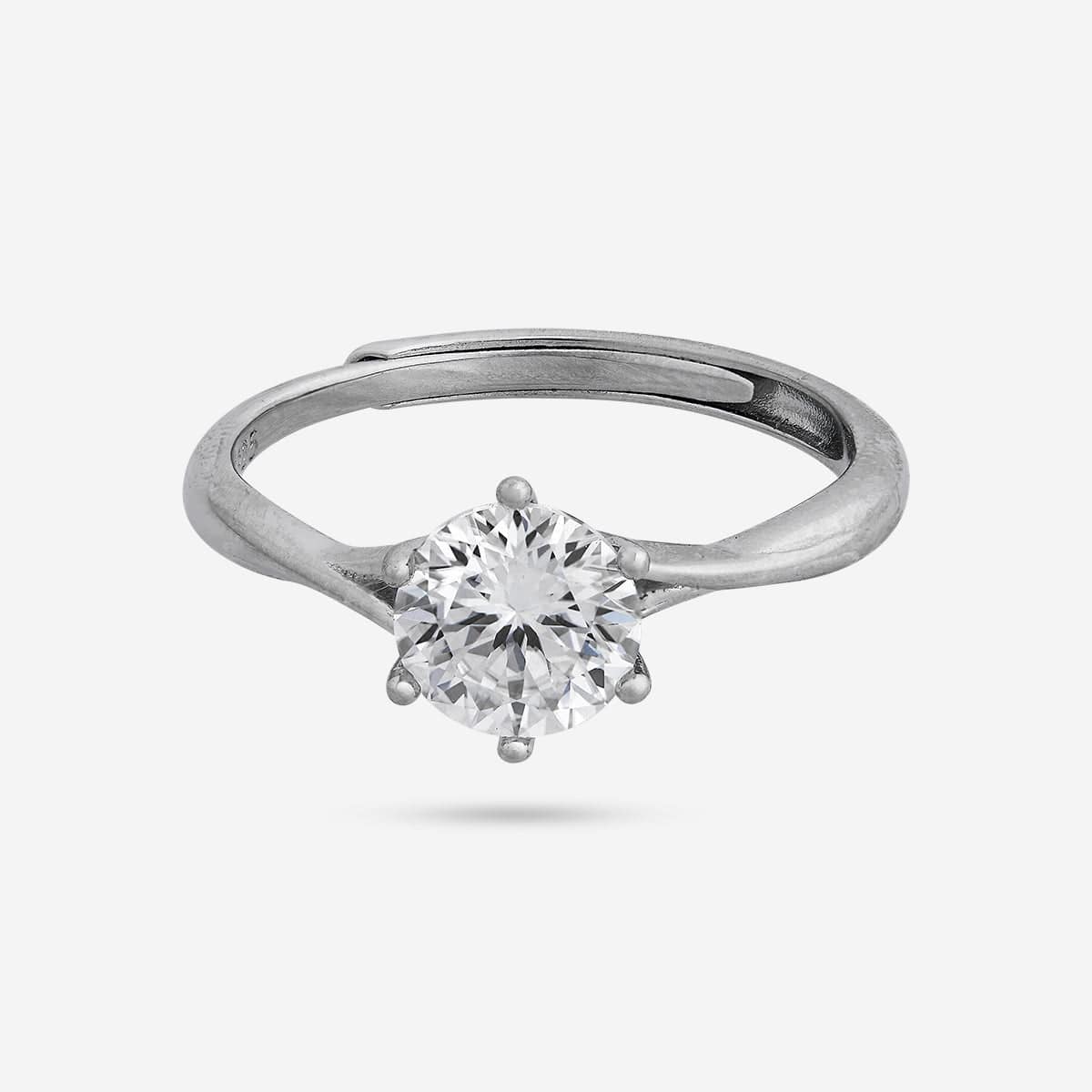 92.5 Silver Finger Ring 188549 - Image 8