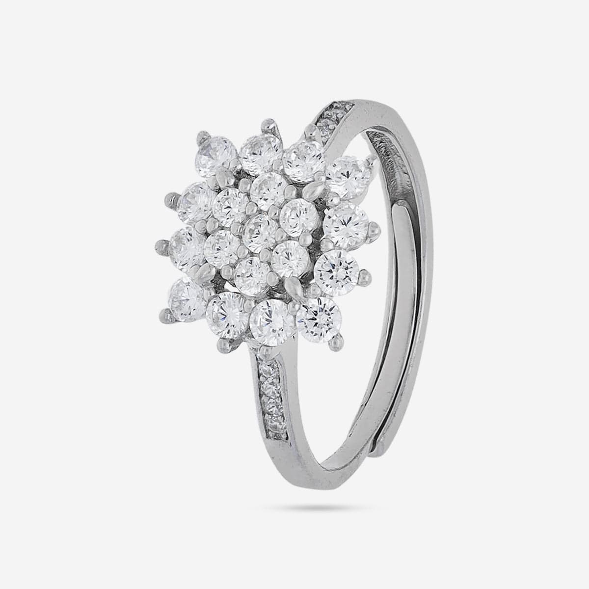 92.5 Silver Finger Ring 191168 - Image 5