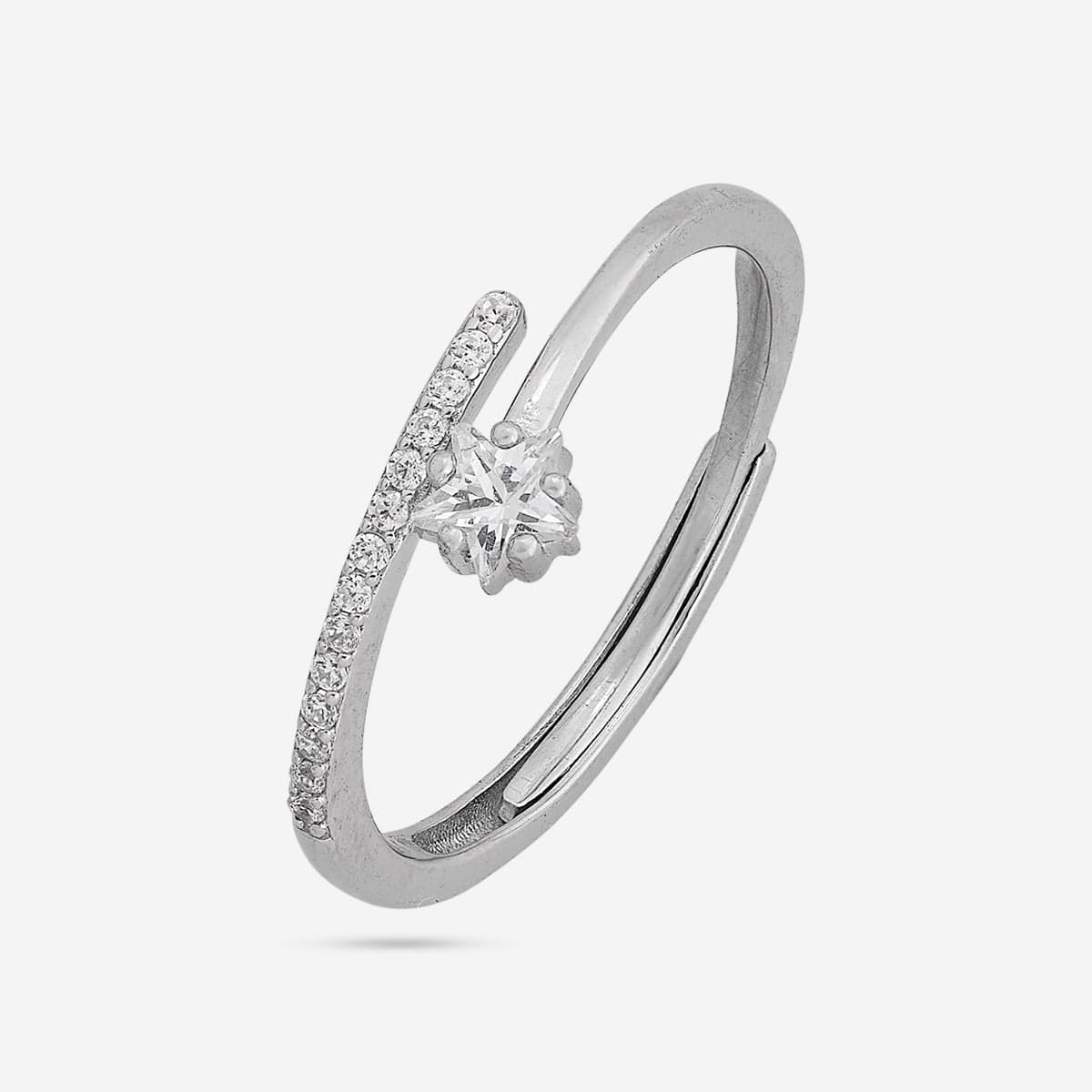 92.5 Silver Finger Ring 191169 - Image 5