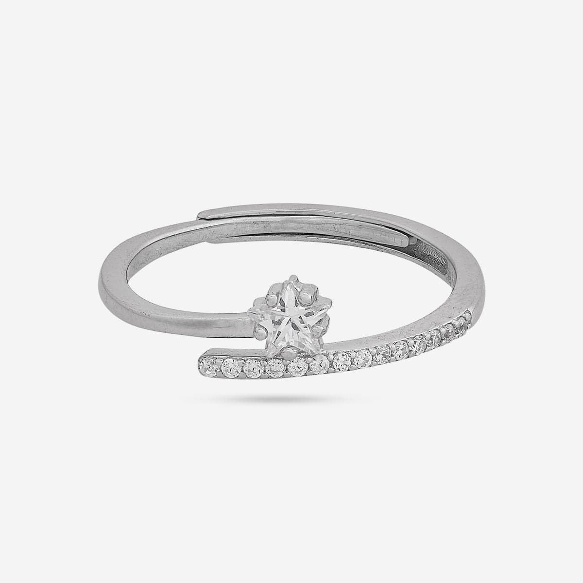 92.5 Silver Finger Ring 191169 - Image 8