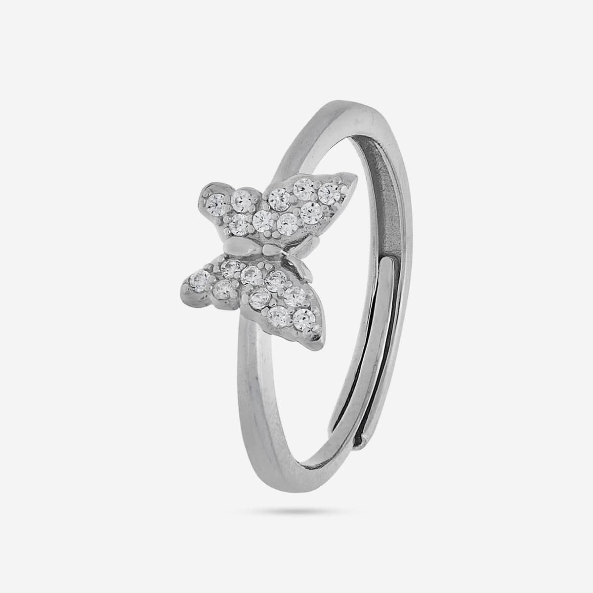 92.5 Silver Finger Ring 191170 - Image 5