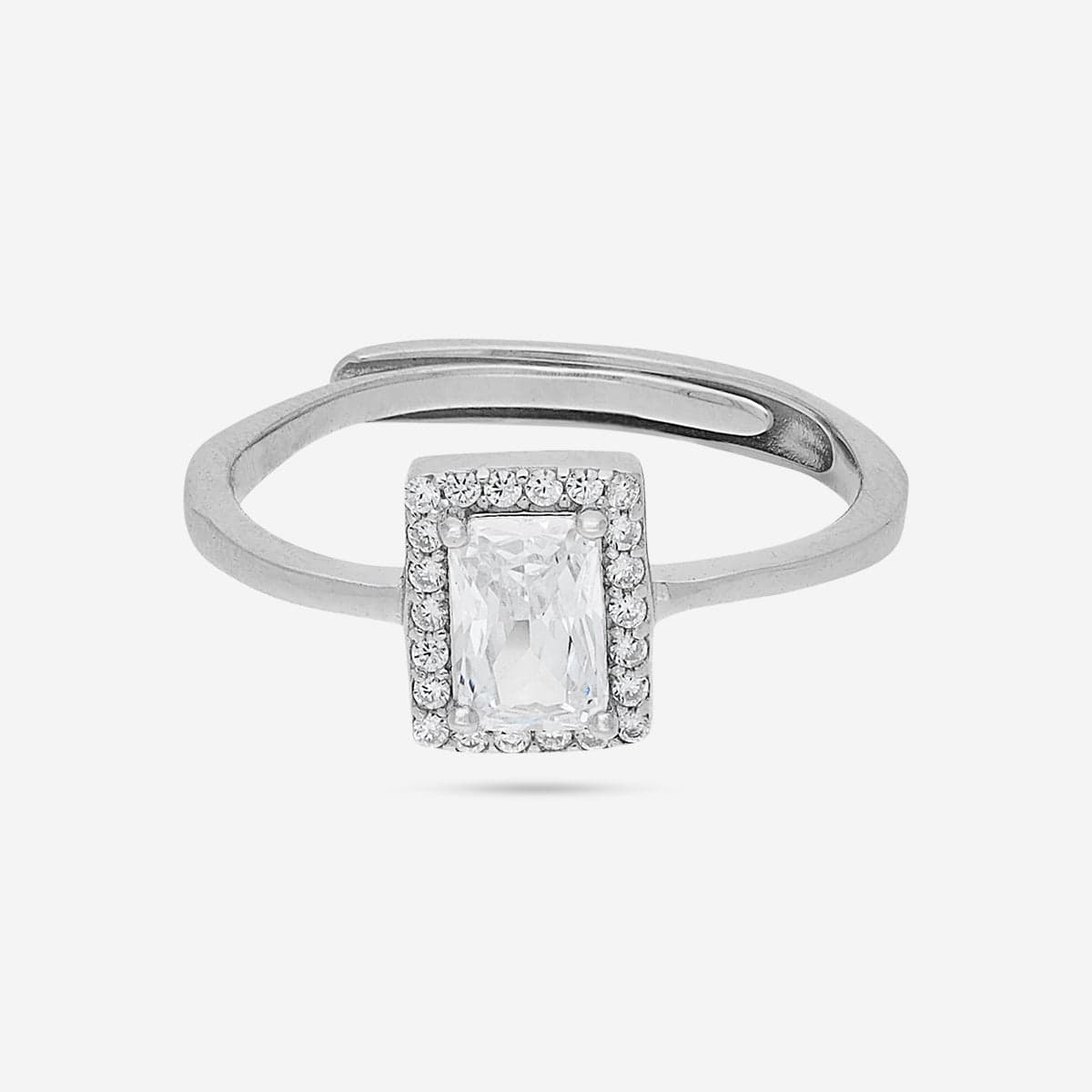 92.5 Silver Finger Ring 191171 - Image 8