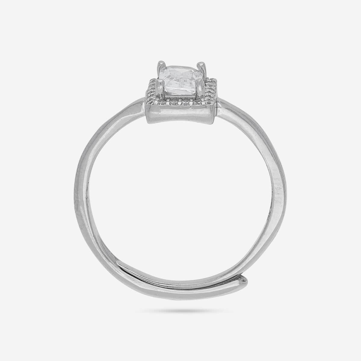 92.5 Silver Finger Ring 191171 - Image 9