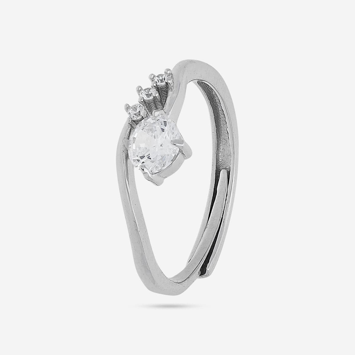 92.5 Silver Finger Ring 191174 - Image 5