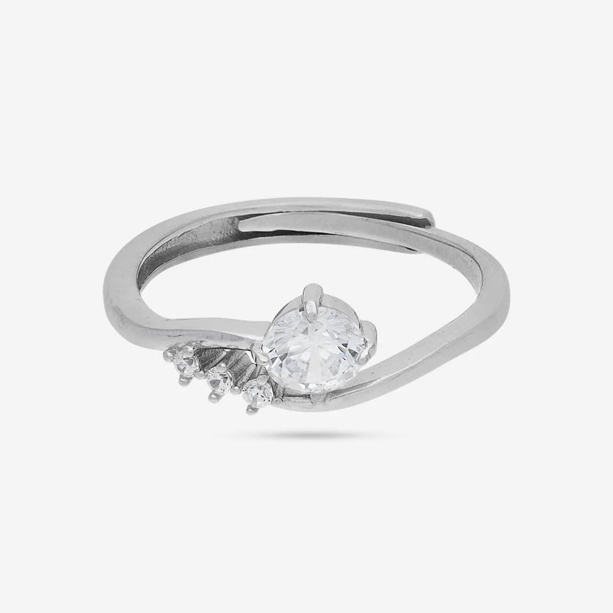 92.5 Silver Finger Ring 191174 - Image 8