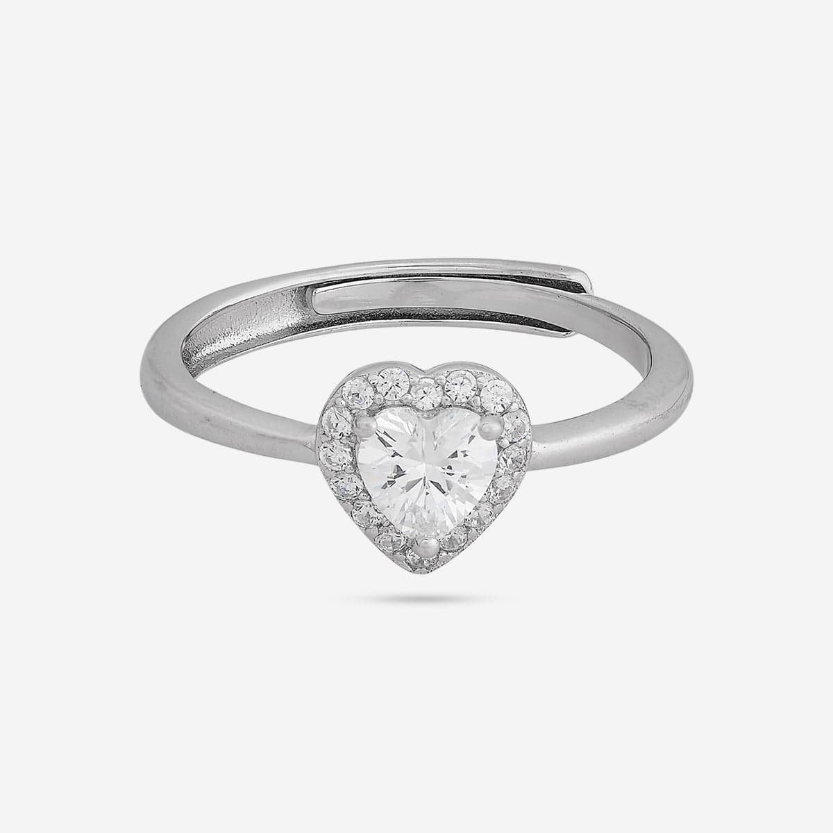 92.5 Silver Finger Ring 191175 - Image 8