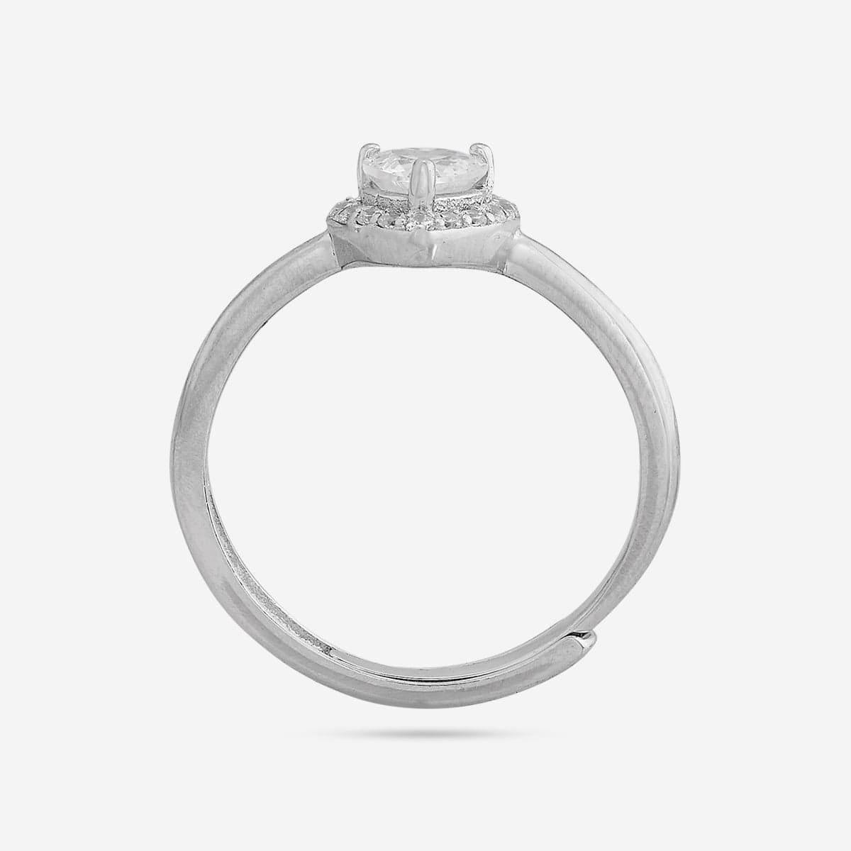 92.5 Silver Finger Ring 191175 - Image 9