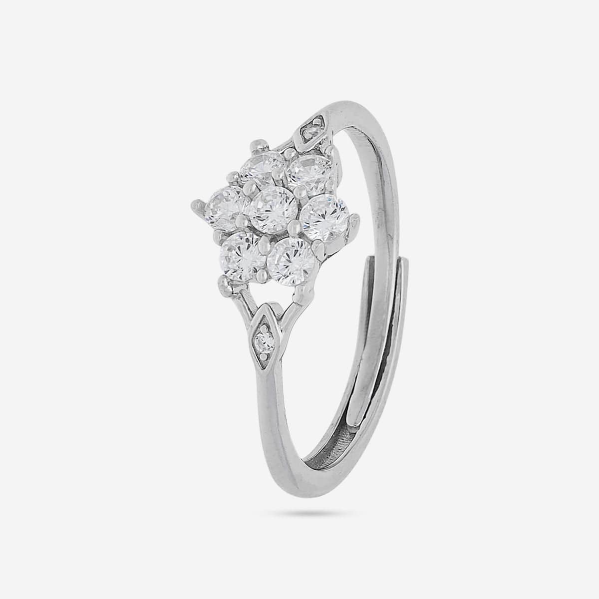 92.5 Silver Finger Ring 191176 - Image 6