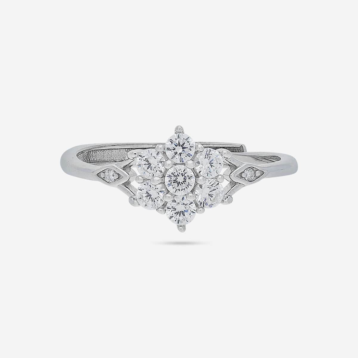 92.5 Silver Finger Ring 191176 - Image 8