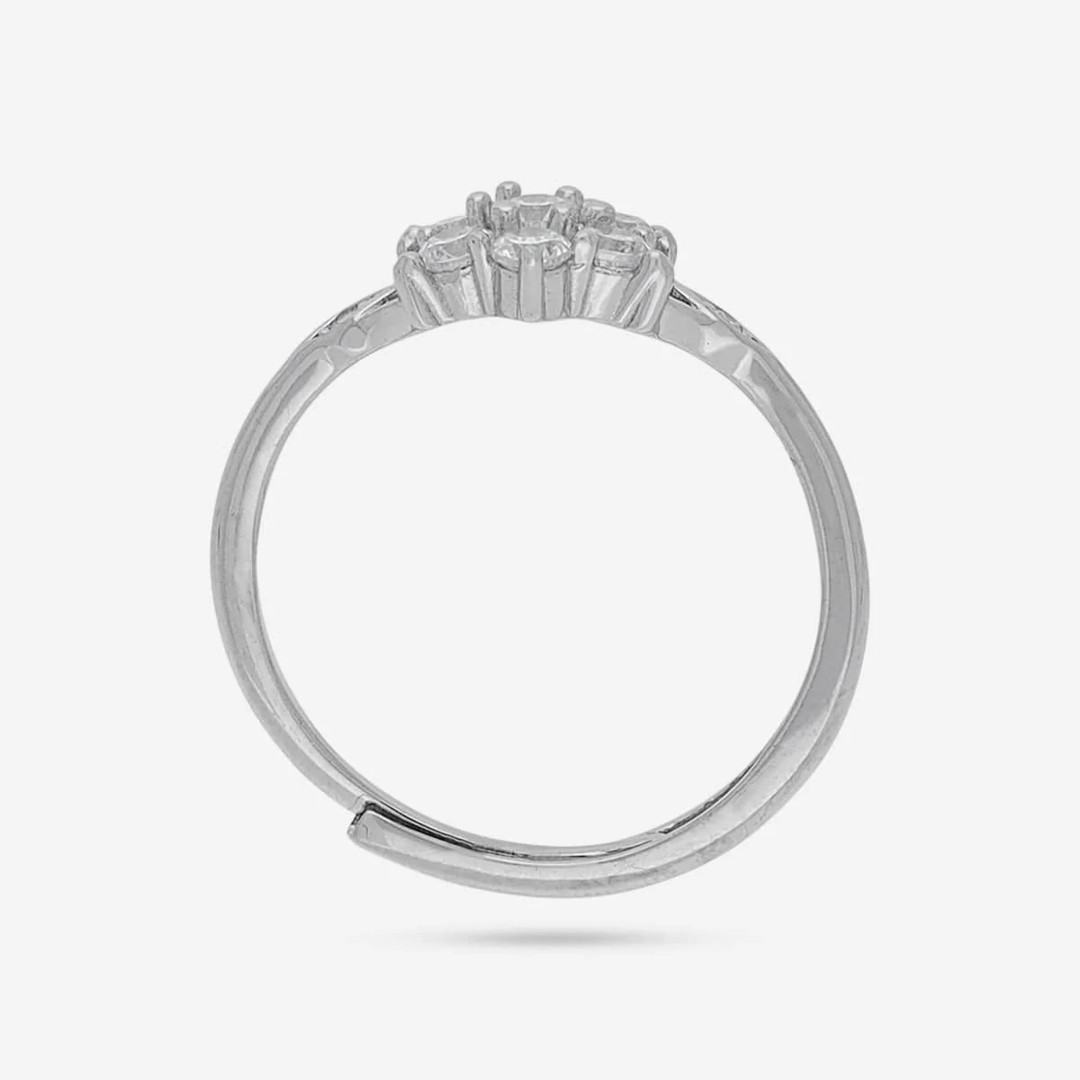 92.5 Silver Finger Ring 191176 - Image 9