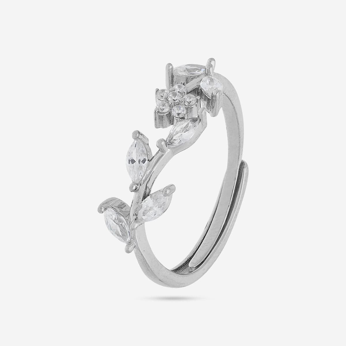92.5 Silver Finger Ring 191177 - Image 5