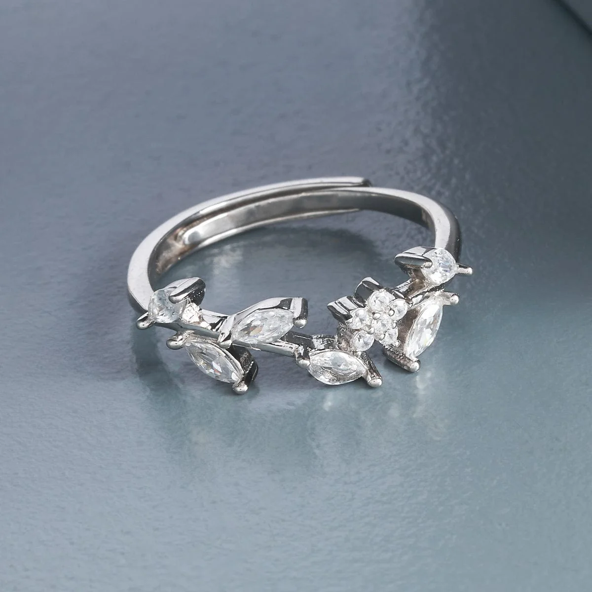 92.5 Silver Finger Ring 191177 - Image 6