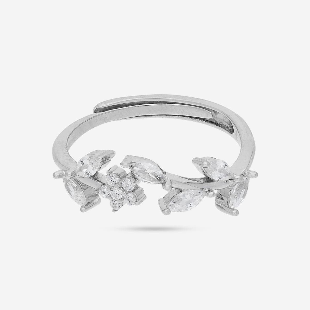 92.5 Silver Finger Ring 191177 - Image 8