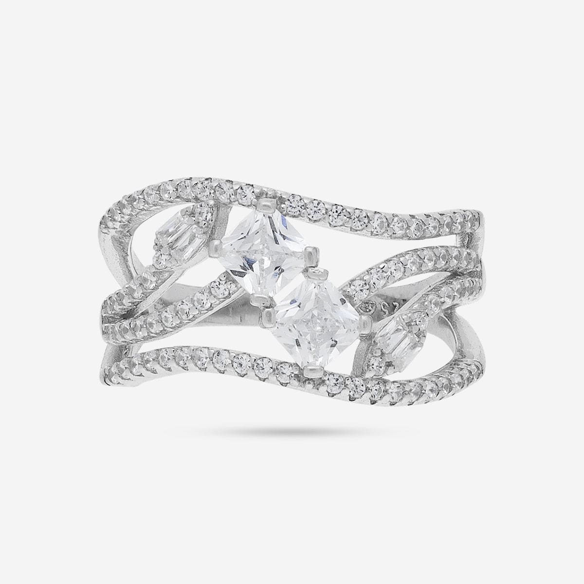 92.5 Silver Finger Ring 191179 - Image 8