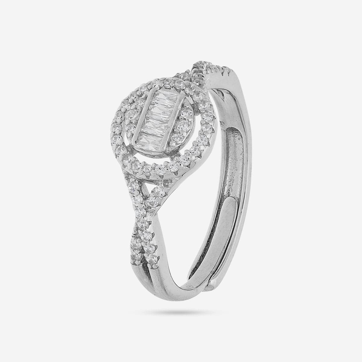 92.5 Silver Finger Ring 191180 - Image 5
