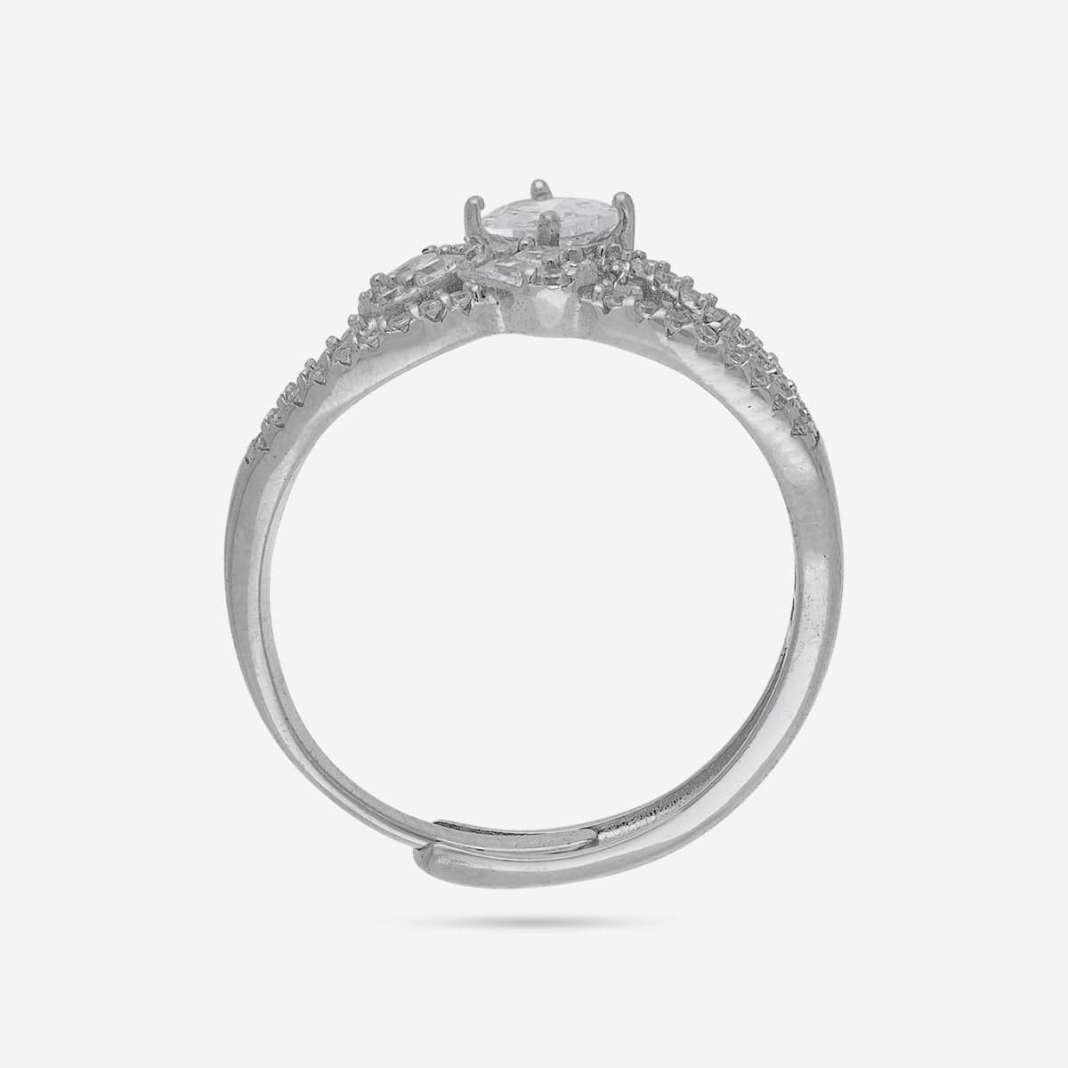 92.5 Silver Finger Ring 191181 - Image 9