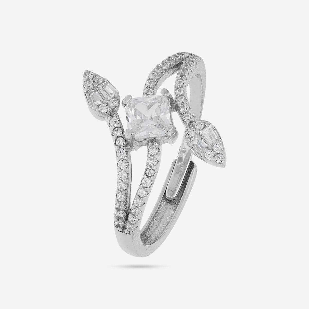92.5 Silver Finger Ring 191183 - Image 5