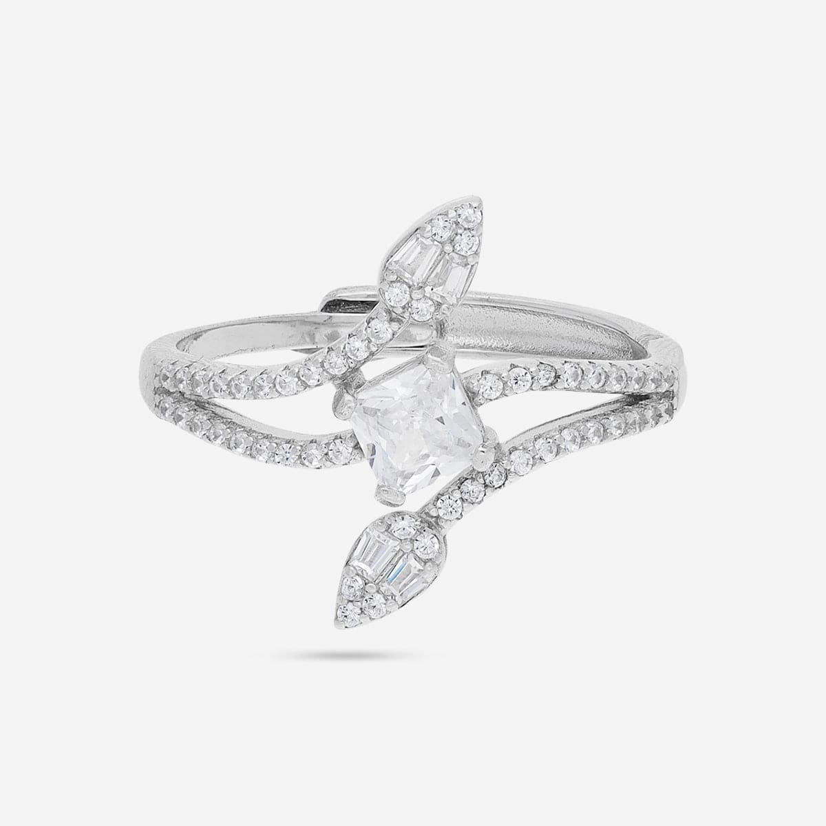 92.5 Silver Finger Ring 191183 - Image 8