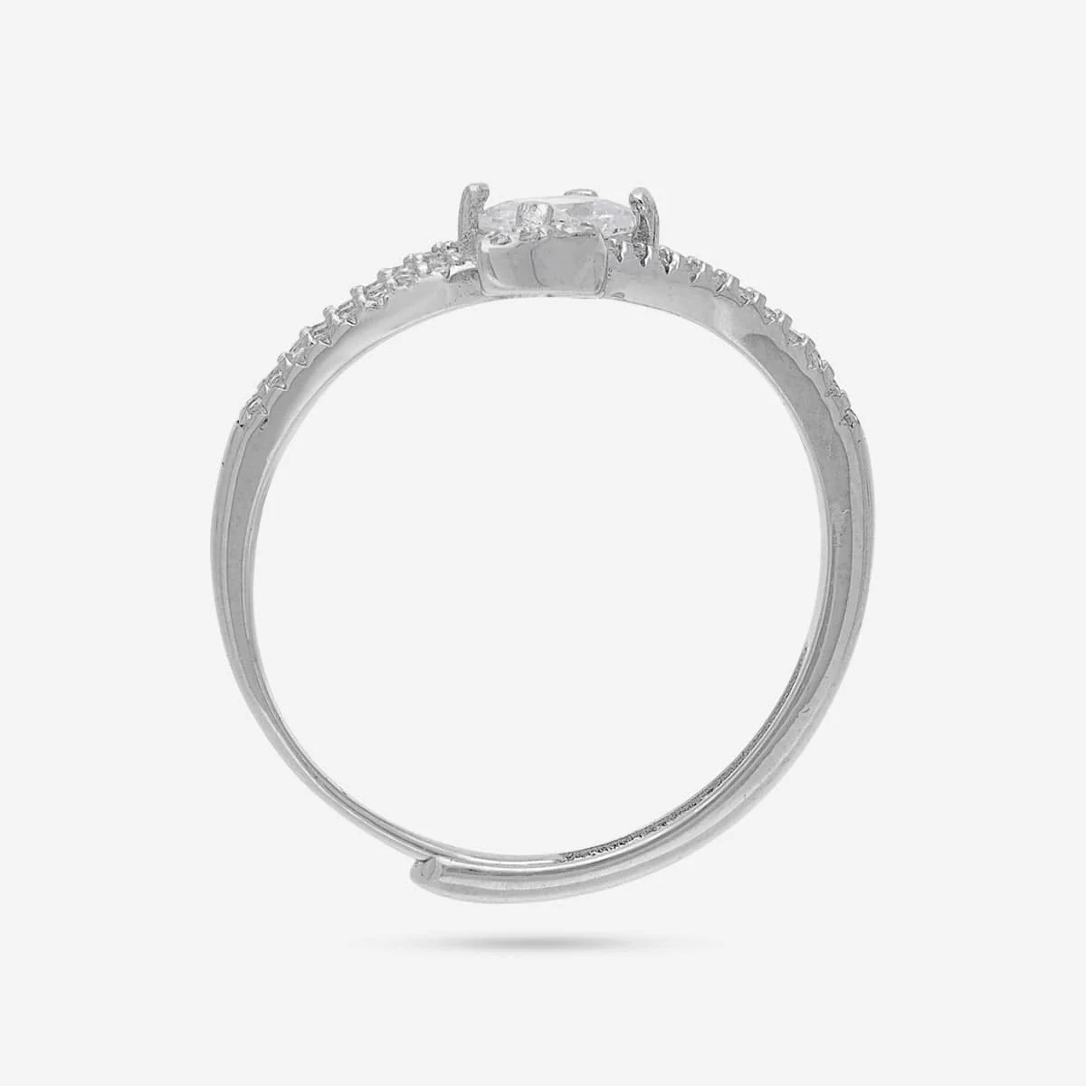 92.5 Silver Finger Ring 191183 - Image 9