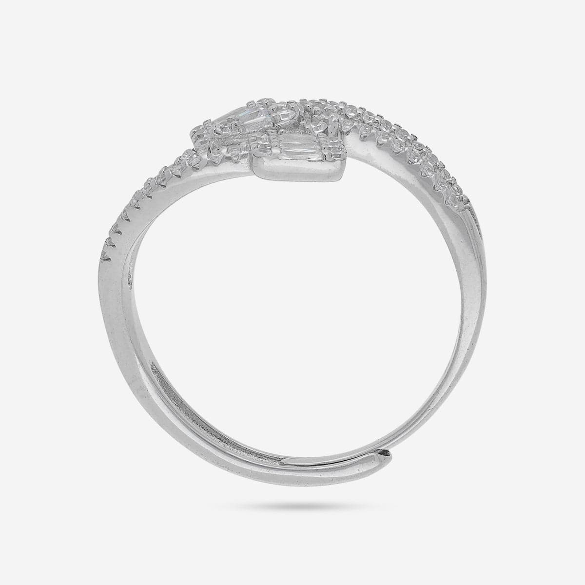 92.5 Silver Finger Ring 191184 - Image 8