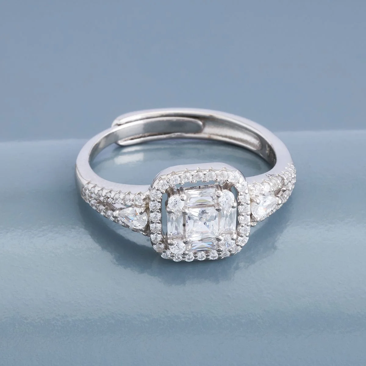 92.5 Silver Finger Ring 191185 - Image 7