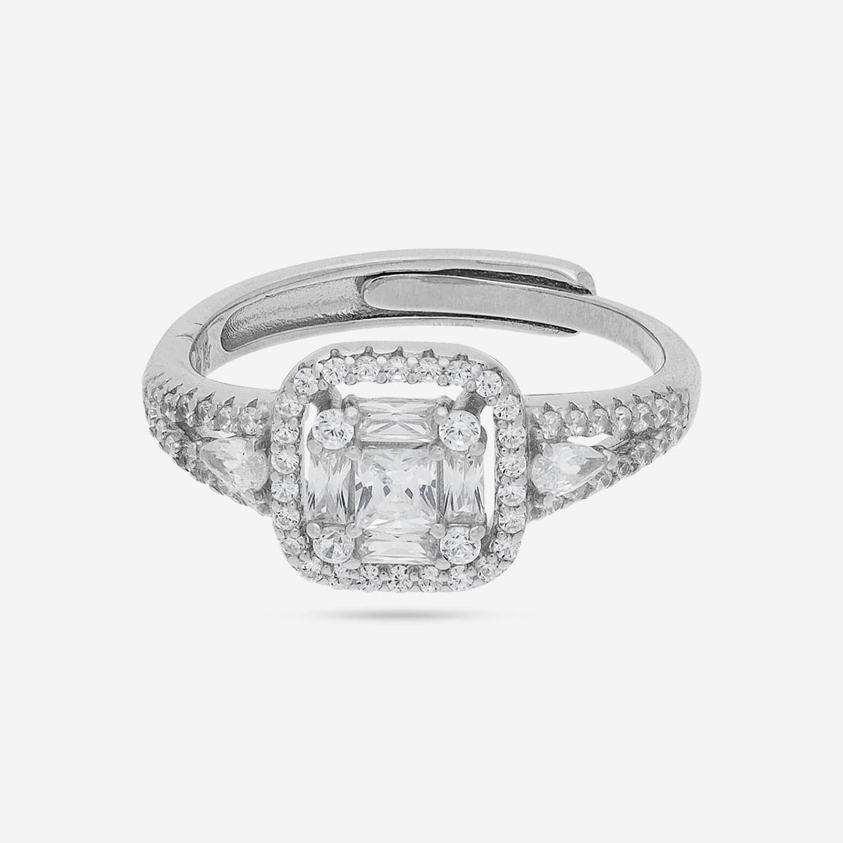 92.5 Silver Finger Ring 191185 - Image 8