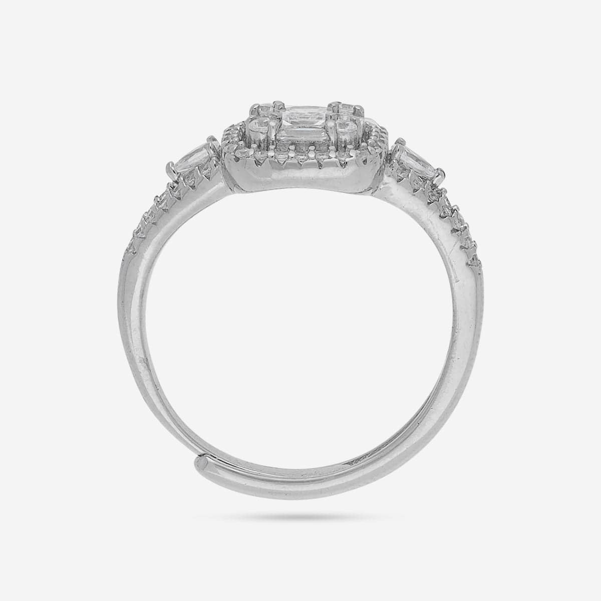 92.5 Silver Finger Ring 191185 - Image 9