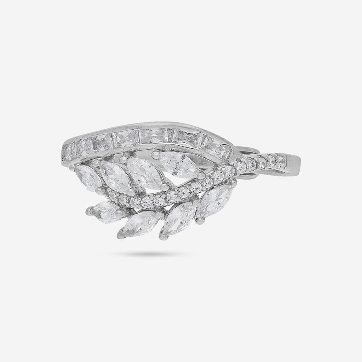 92.5 Silver Finger Ring 191186 - Image 8