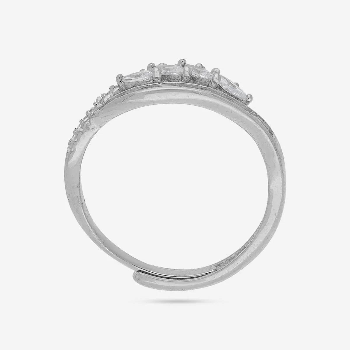 92.5 Silver Finger Ring 191186 - Image 9