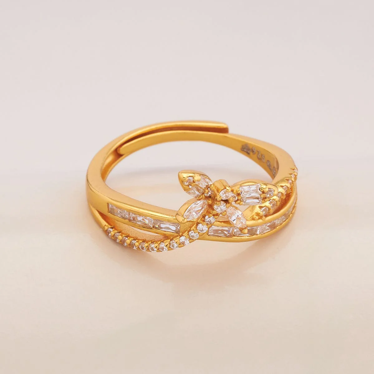 92.5 Silver Finger Ring 191187 - Image 2