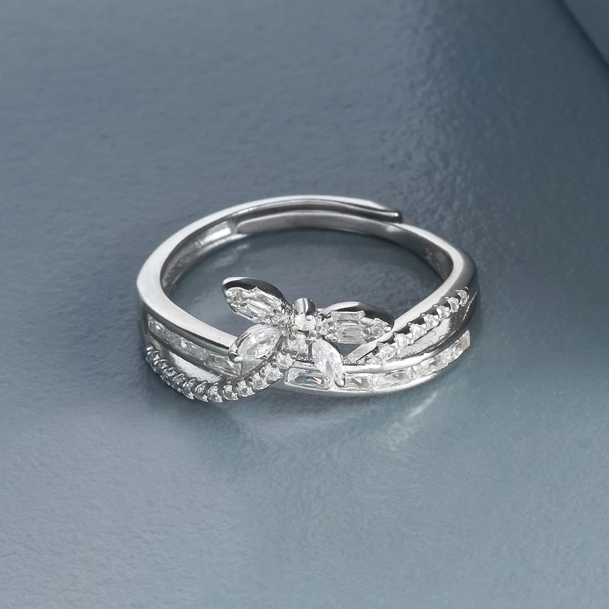 92.5 Silver Finger Ring 191187 - Image 6