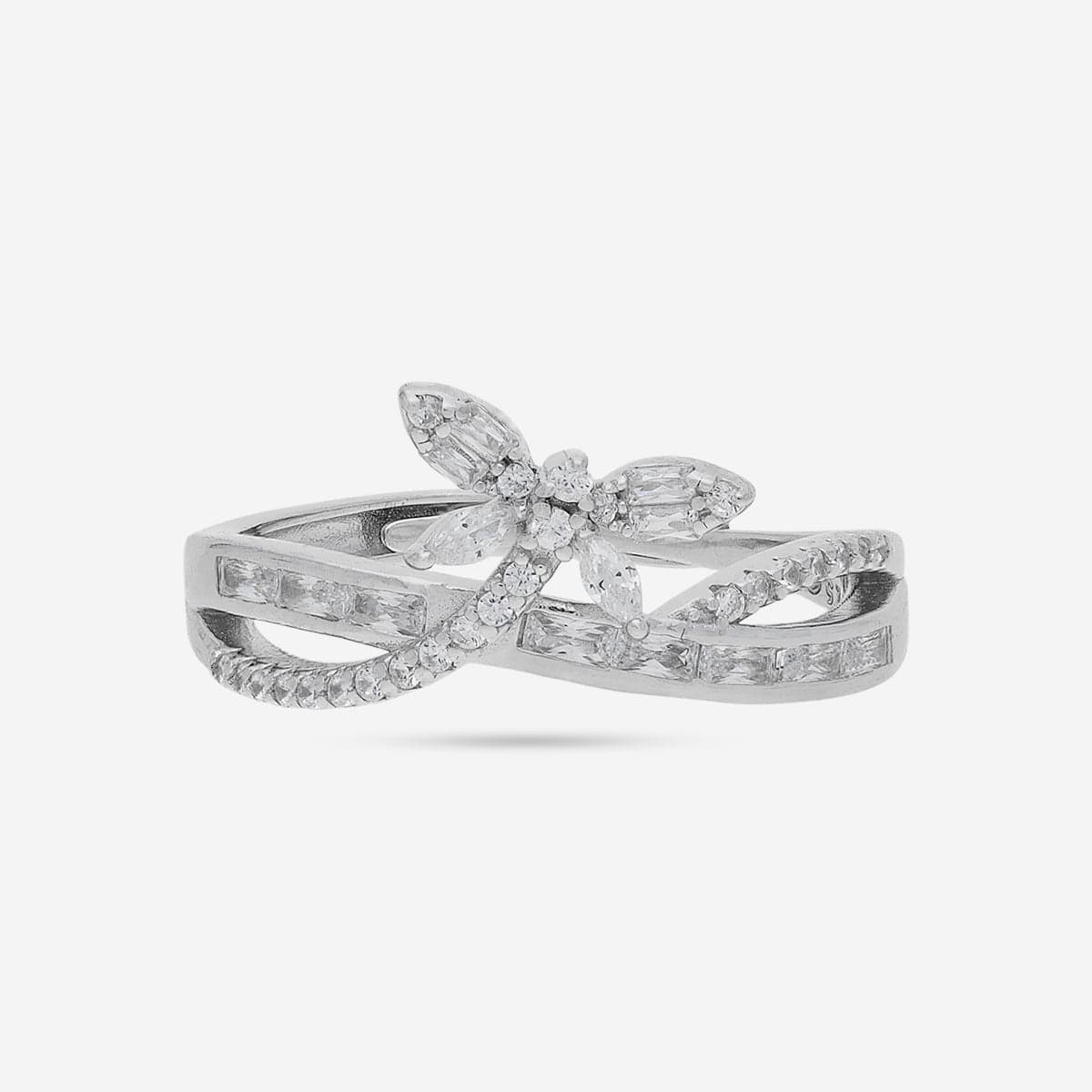 92.5 Silver Finger Ring 191187 - Image 8