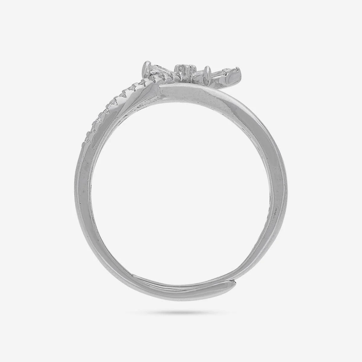 92.5 Silver Finger Ring 191187 - Image 9