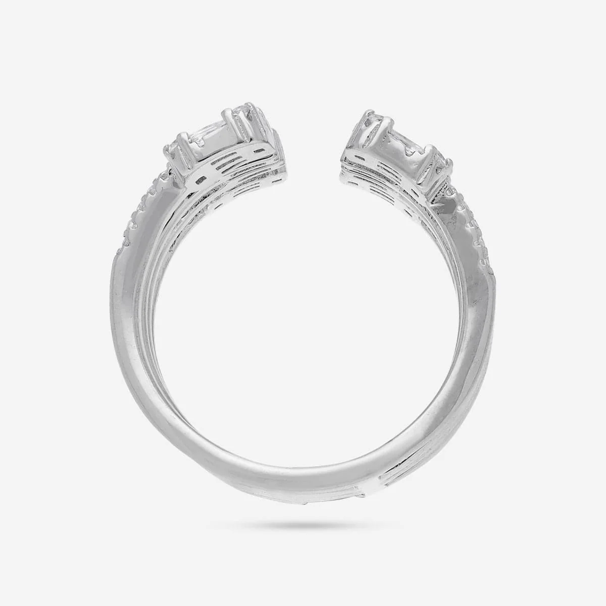 92.5 Silver Finger Ring 191189 - Image 9