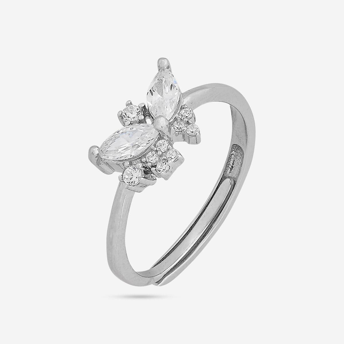 92.5 Silver Finger Ring 191193 - Image 6