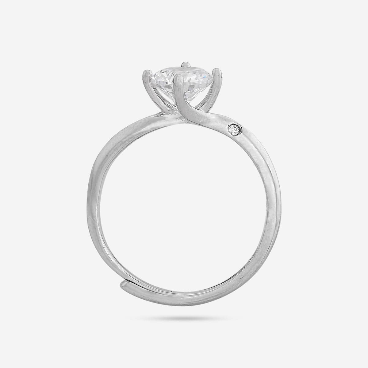 92.5 Silver Finger Ring 191194 - Image 9