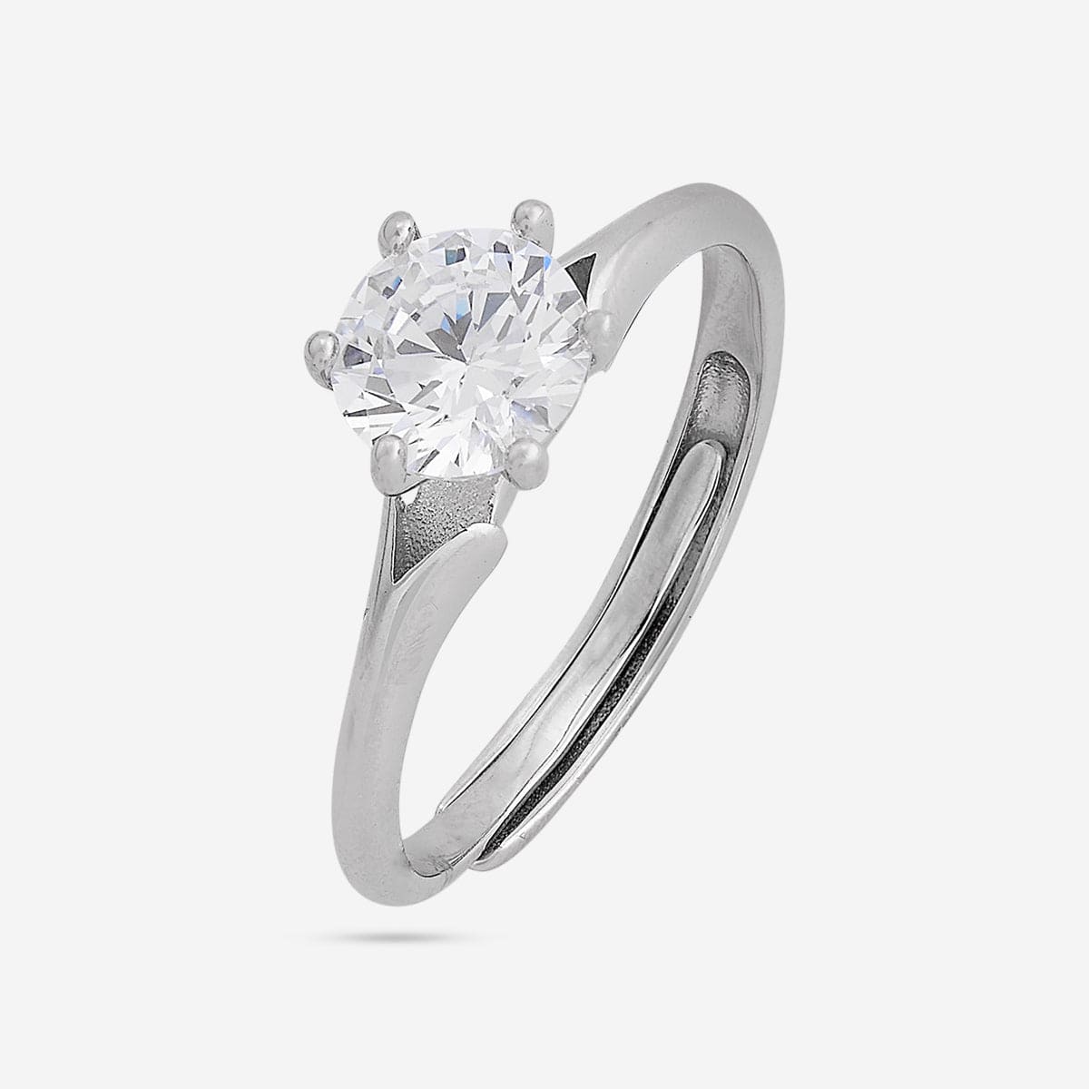 92.5 Silver Finger Ring 191195 - Image 5