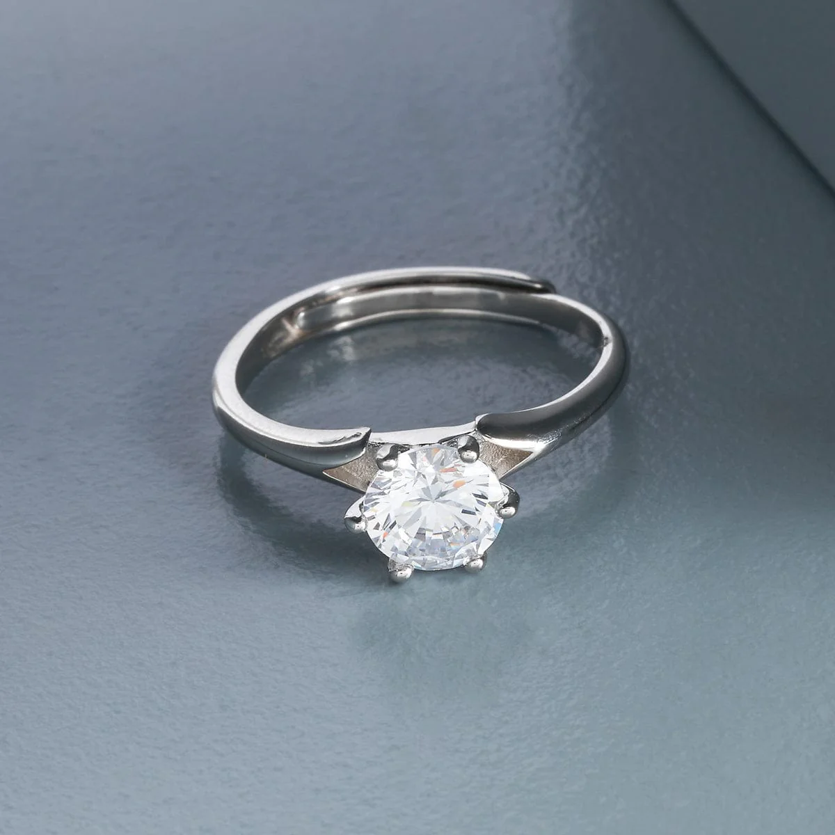 92.5 Silver Finger Ring 191195 - Image 6