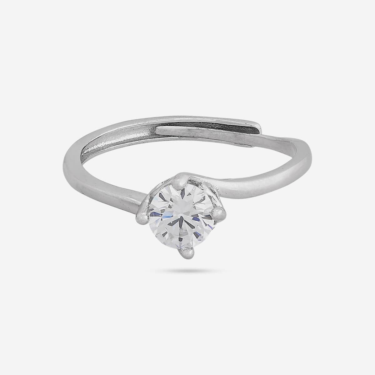 92.5 Silver Finger Ring 191196 - Image 8