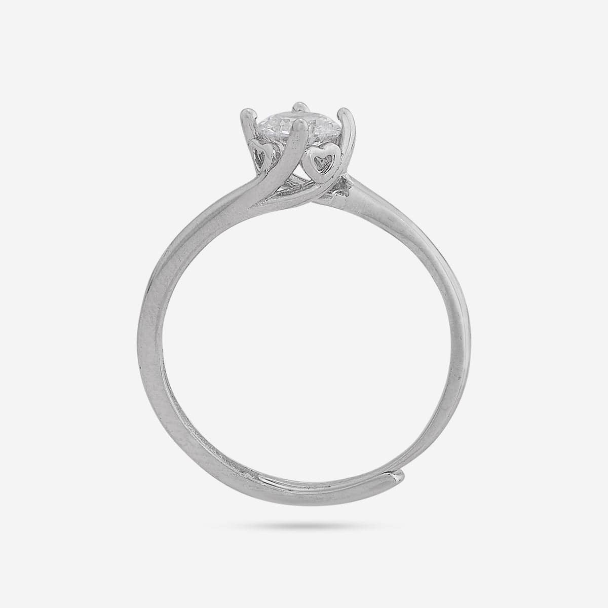 92.5 Silver Finger Ring 191196 - Image 9