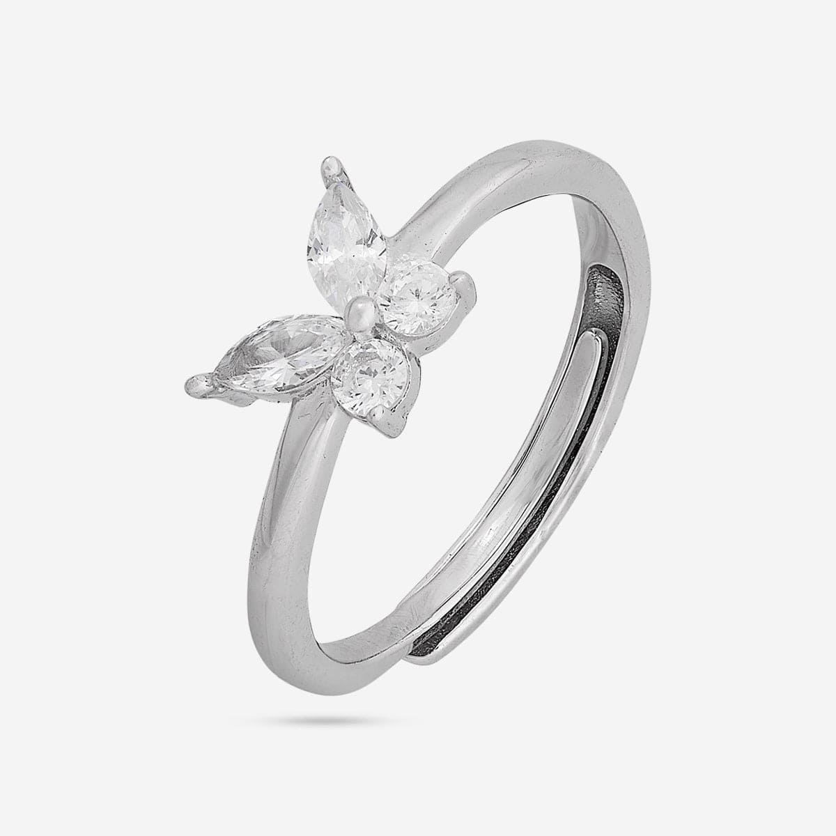 92.5 Silver Finger Ring 191201 - Image 5