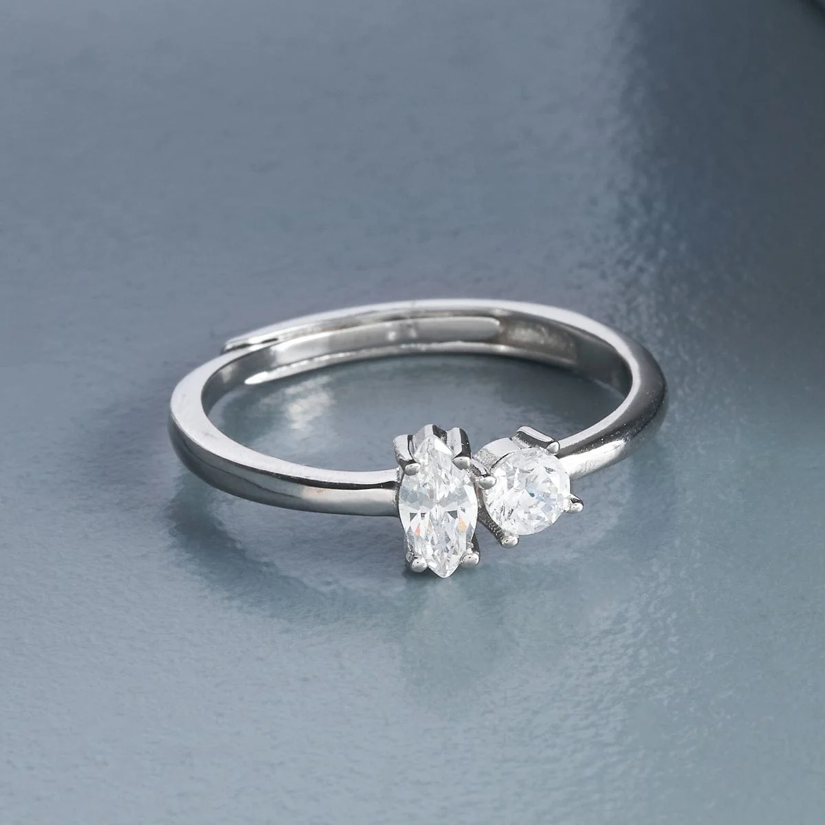 92.5 Silver Finger Ring 191202 - Image 6