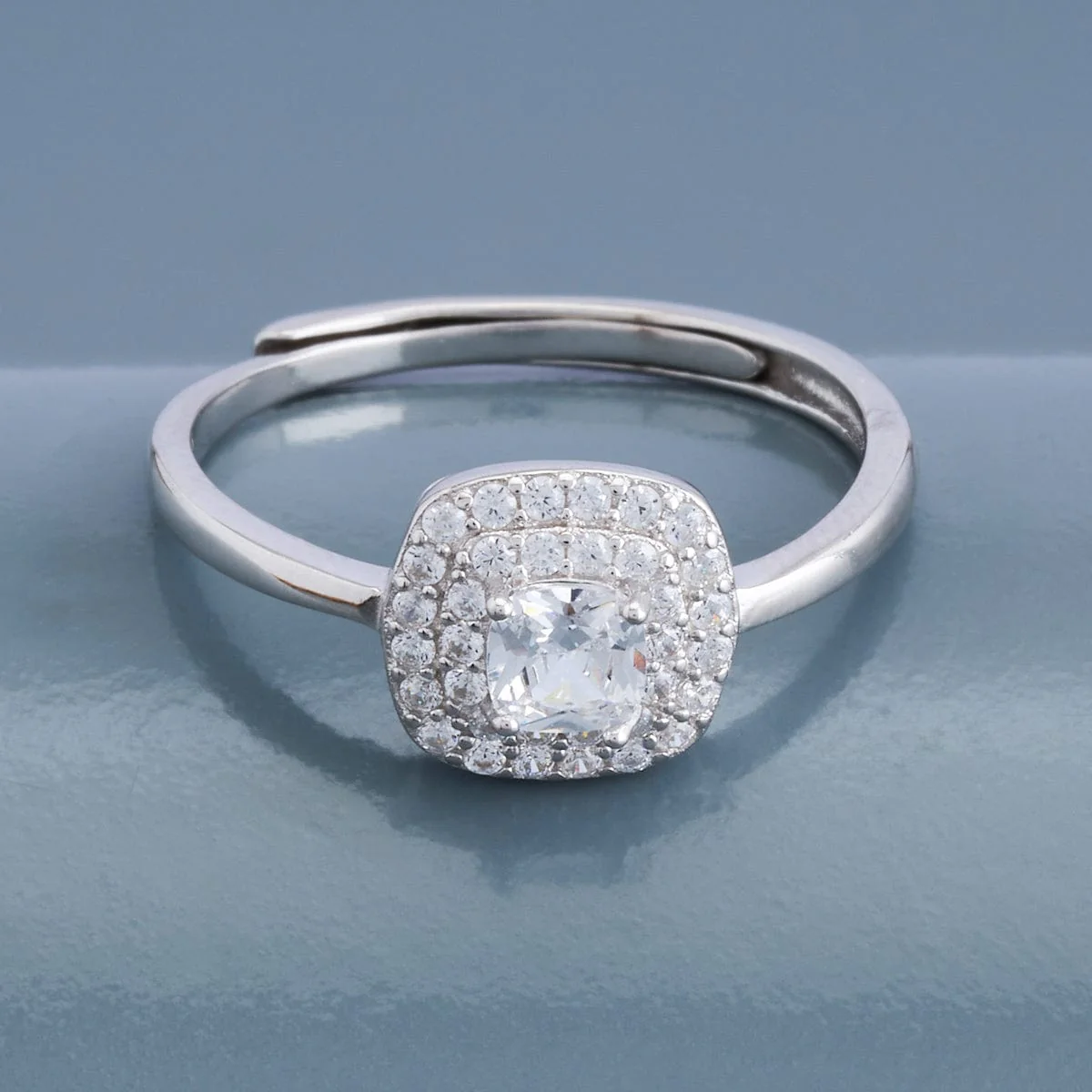 92.5 Silver Finger Ring 191204 - Image 6