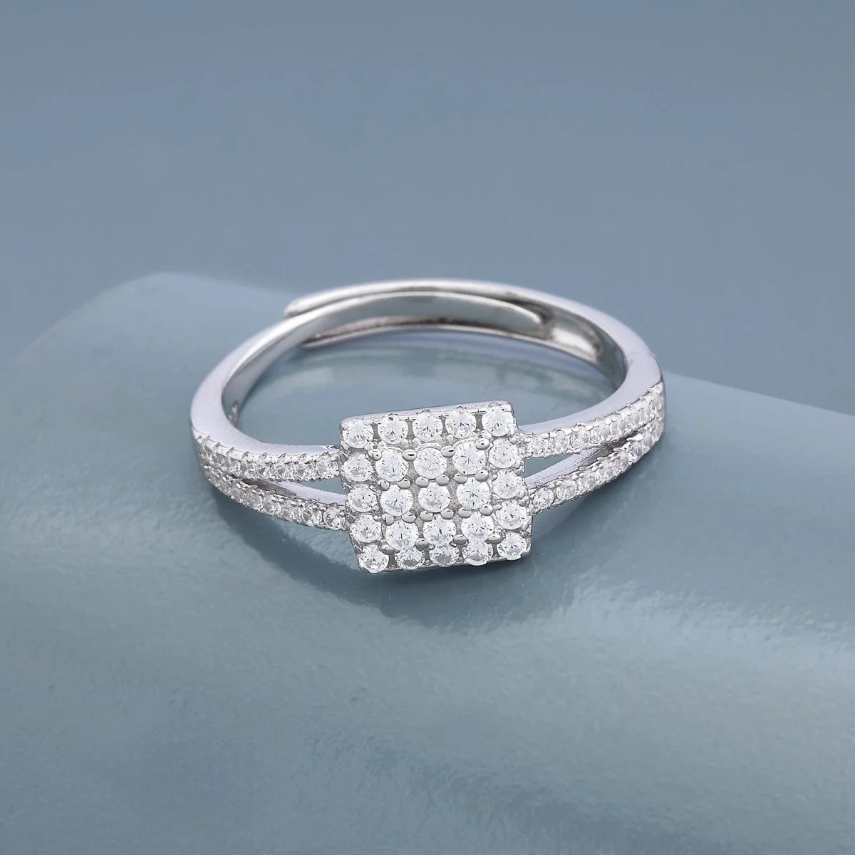 92.5 Silver Finger Ring 191210 - Image 6
