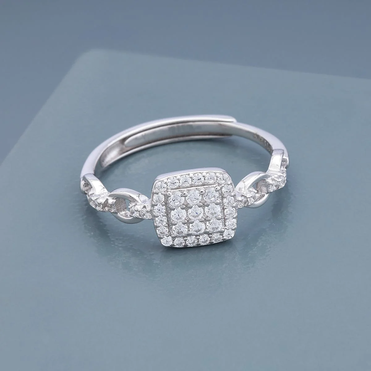 92.5 Silver Finger Ring 191213 - Image 6