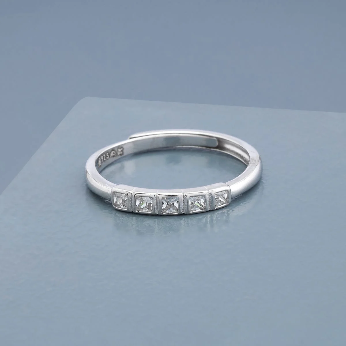 92.5 Silver Finger Ring 191217 - Image 6