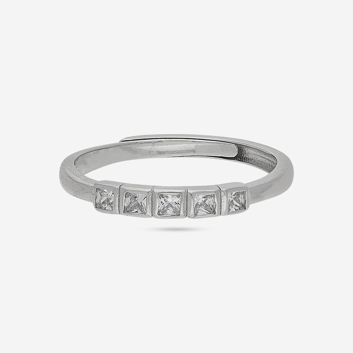 92.5 Silver Finger Ring 191217 - Image 8