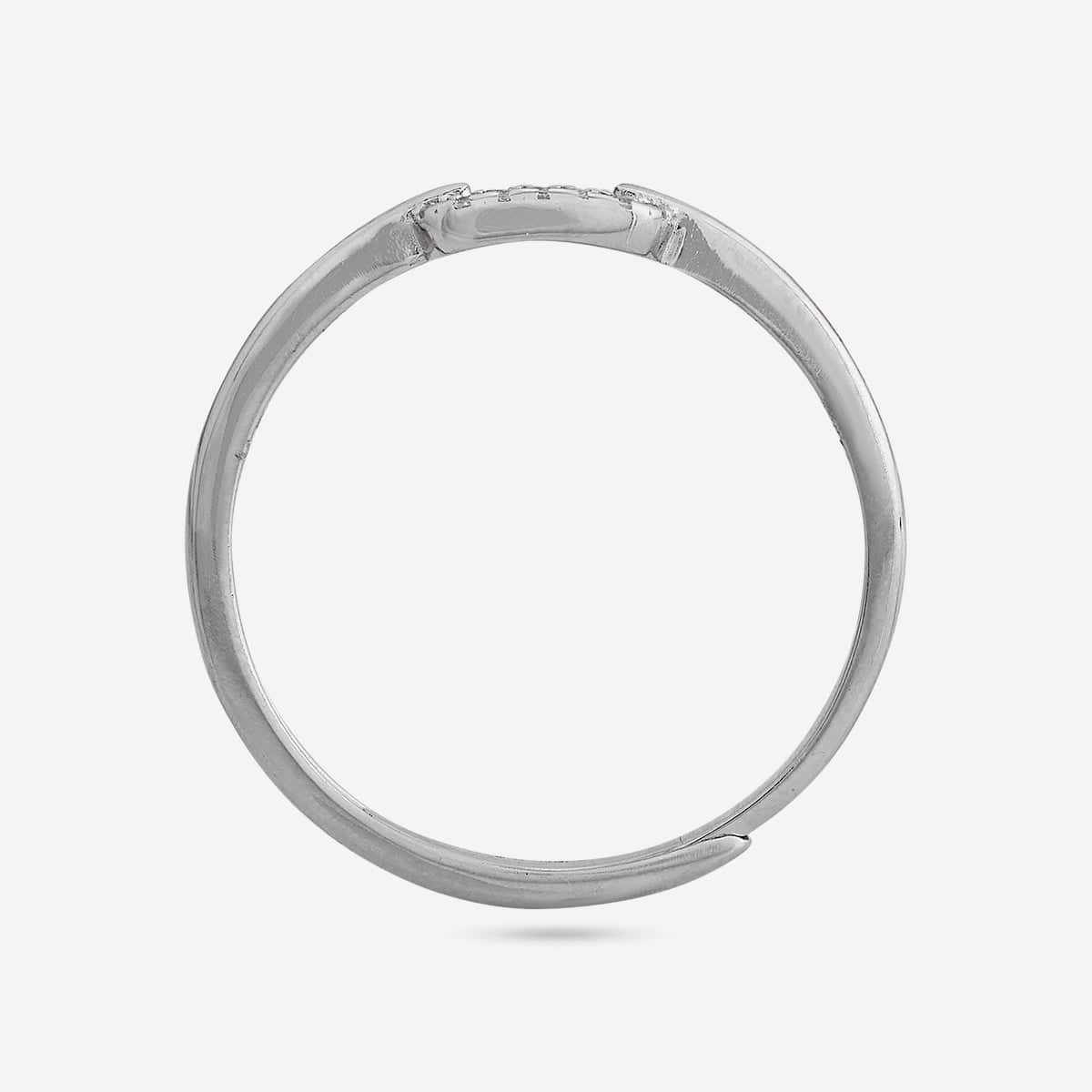 92.5 Silver Finger Ring 191218 - Image 9